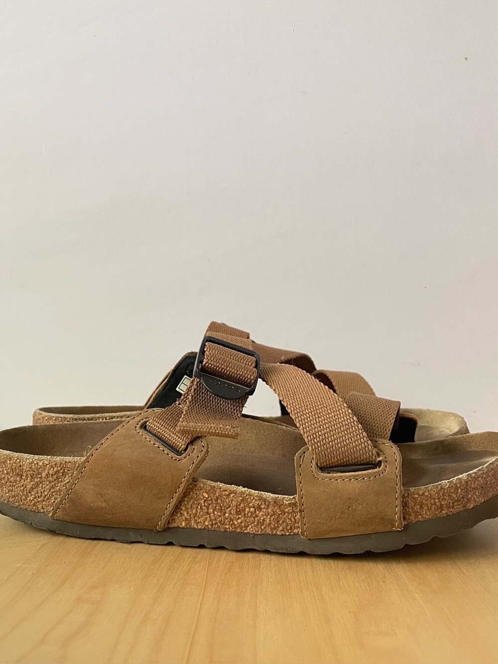 Woods Women's Laas Adjustable Cork Slides | US 9